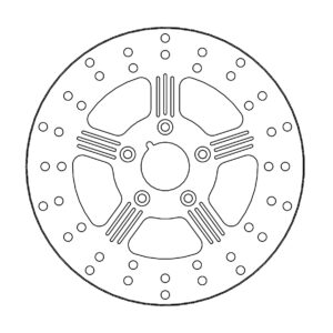 Motomaster Jarrulevy Harley Adrian Ø292