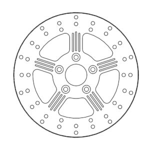 Motomaster Jarrulevy Harley Adrian taakse Ø292
