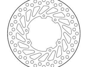 Motomaster Vintage jarrulevy eteen Honda CR (1995-2007 / 500cc1995-2001)