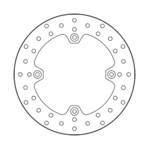Motomaster Halo Jarrulevy eteen Can-am: x3 2017-2020