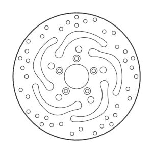 Motomaster Halo Jarrulevy Harley Joplin vasen Ø292 (eteen, 8.7mm holes)