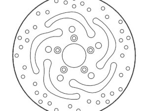 Motomaster Halo Jarrulevy Harley Joplin oikea Ø292 (eteen, 8.7mm holes)