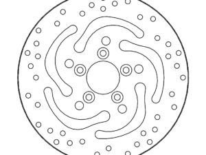 Motomaster Halo Jarrulevy Harley Joplin vasen Ø292 (taakse, 10.3mm holes)