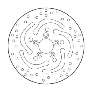 Motomaster Halo Jarrulevy Harley Joplin vasen Ø292 (taakse, 10.3mm holes)