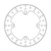 Motomaster Halo Jarrulevy  Polaris: R2R, XP, XP4, RS1
