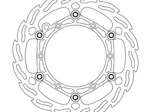 Moto-Master Flame Jarrulevy eteen KTM 260mm Floating