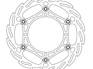 Moto-Master Flame Jarrulevy eteen Suzuki 260mm Floating