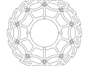 Moto-Master SM Street Flame Jarrulevy eteen Suzuki: RM-Z 450