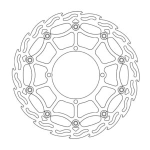 Moto-Master SM Street Flame Jarrulevy eteen Suzuki: RM-Z 450