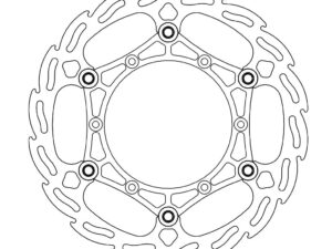 Moto-Master Flame Jarrulevy eteen Yamaha 260mm Floating