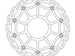 Moto-Master SM Street Flame Jarrulevy eteen BMW G450X