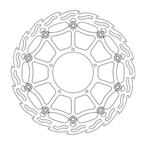 Moto-Master SM Street Flame Jarrulevy eteen BMW G450X