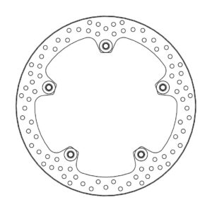 Moto-Master Halo Jarrulevy eteen BMW: R1200GS 2013 (riveted)