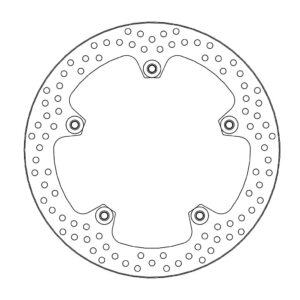 Moto-Master Halo Jarrulevy eteen BMW: R850R/RT, R1100S, R1150R/RS/RT, K1200GT/LT