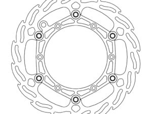 Moto-Master Flame Jarrulevy eteen Beta 260mm Floating
