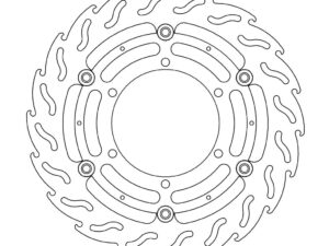 Moto-Master Flame Jarrulevy eteen vasen BMW: R 850-1100-1200, K 1100