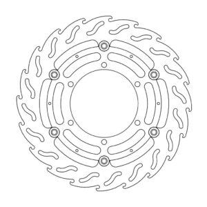 Moto-Master Flame Jarrulevy eteen vasen BMW: R 850-1100-1200, K 1100