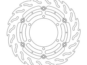 Moto-Master Flame Jarrulevy eteen oikea BMW: R850R/RT, K1100LT/RS, R1100R/RS/RT