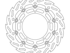 Moto-Master Flame Jarrulevy eteen vasen Yamaha: FZ6, YZF R6