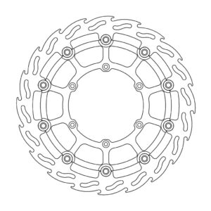 Moto-Master SM Flame Jarrulevy Suzuki DR-Z 400 SM