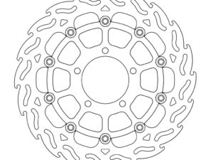 Moto-Master Flame Jarrulevy eteen oikea Kawasaki: ZX-14R