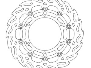 Moto-Master Flame Jarrulevy eteen oikea Yamaha: MT-01 07-08