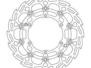 Moto-Master Flame Jarrulevy eteen KTM (special Dakar version)