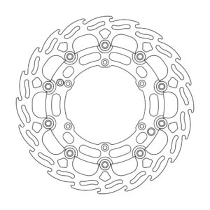 Moto-Master Flame Jarrulevy eteen KTM (special Dakar version)