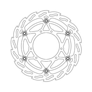 Moto-Master Flame Oversize Jarrulevy eteen 270  Honda