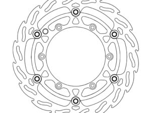 Moto-Master Flame Oversize Jarrulevy eteen 270  KTM/Husaberg