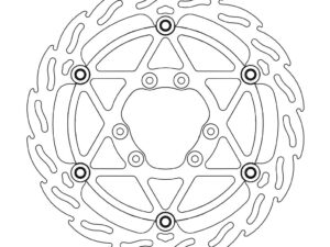 Moto-Master Flame Oversize Jarrulevy eteen 270  TM