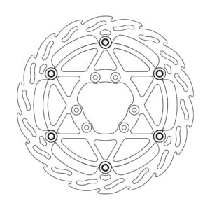 Moto-Master Flame Oversize Jarrulevy eteen 270  TM