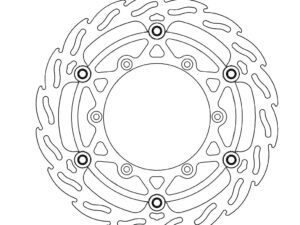 Moto-Master Flame Oversize Jarrulevy eteen 270  Yamaha / Suzuki