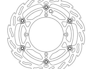 Moto-Master Flame Oversize Jarrulevy eteen 270  Husqvarna