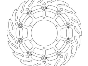 Moto-Master Flame Jarrulevy eteen vasen BMW: G650GS, F800GS