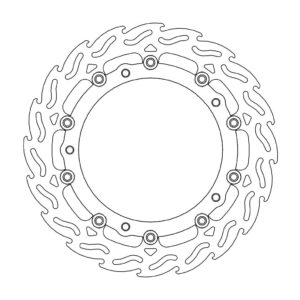 Moto-Master Flame Jarrulevy eteen vasen BMW: F800S/ST, R850R/RT, R900RT, R1100S,