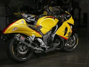 Yoshimura Slip-On Suzuki Hayabusa 2008-19 Street Rs-3 So Ss-Cf-Al Dual