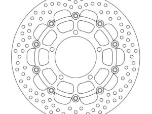 Moto-Master Halo Jarrulevy eteen Suzuki: GSX R600/R750/R1000