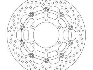 Moto-Master Halo Jarrulevy eteen Suzuki: GSX R600/R750/R1000