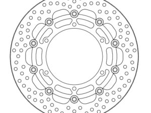 Moto-Master Halo Jarrulevy eteen Yamaha: YZF R1/R6, XJ600, XT660R, TDM900, FZS10