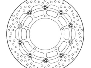 Moto-Master Halo Jarrulevy eteen Yamaha: YZF R1, FZ1/ABS, FZ1 Fazer/ABS, V-max 1