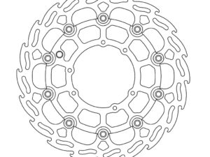 Moto-Master Flame Jarrulevy eteen Honda ( special Dakar version)