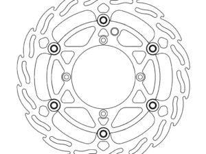 Moto-Master Flame Jarrulevy eteen Ø260 KTM: SX85, Freeride