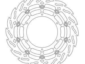 Moto-Master Flame Jarrulevy eteen vasen KTM: 1190 Adventure