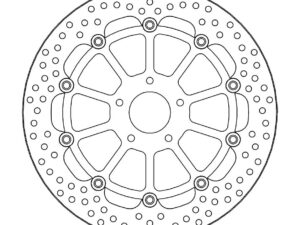 Moto-Master Halo Jarrulevy eteen KTM: 690 Duke R ABS