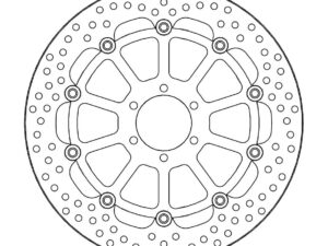 Moto-Master Halo Jarrulevy eteen oikea BMW: HP4