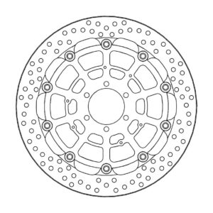 Moto-Master Racing Halo Jarrulevy eteen vasen BMW: HP4