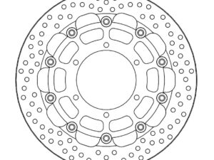 Moto-Master Racing Halo Jarrulevy eteen 5,5mm Suzuki