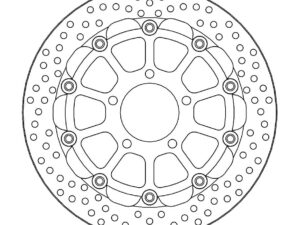 Moto-Master Racing Halo Jarrulevy eteen 5,5mm Suzuki: GSX-R 600-750-1000