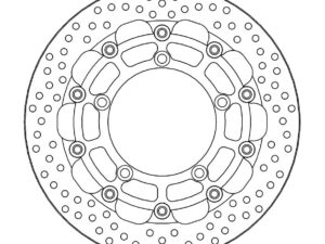 Moto-Master Racing Halo Jarrulevy eteen 5,5mm Suzuki: DL 650 ABS, GS 600 ABS